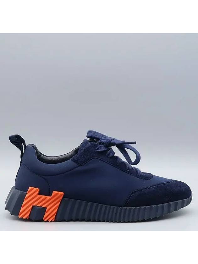 Smith Market Navy Sneakers Women s Shoes - HERMES - BALAAN 3