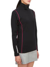 Golf wear mid layer women s long sleeve t shirt AWJS08983 9999 - J.LINDEBERG - BALAAN 4