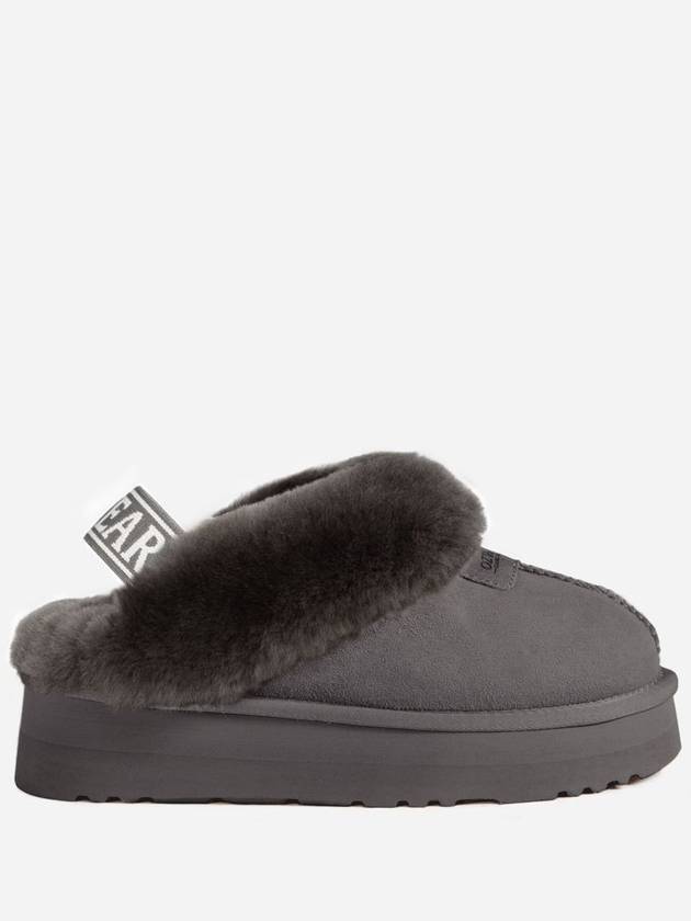 Australia Ozwear UGG Slippers High Heel Winter Fur Shoes Indoor OZ114 Gray - OZWEAR UGG - BALAAN 3