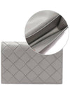 Intrecciato Flap Business Card Wallet Grey - BOTTEGA VENETA - BALAAN 2