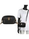Quilted Leather Mini Lola Camera Shoulder Bag Black - BURBERRY - BALAAN 2