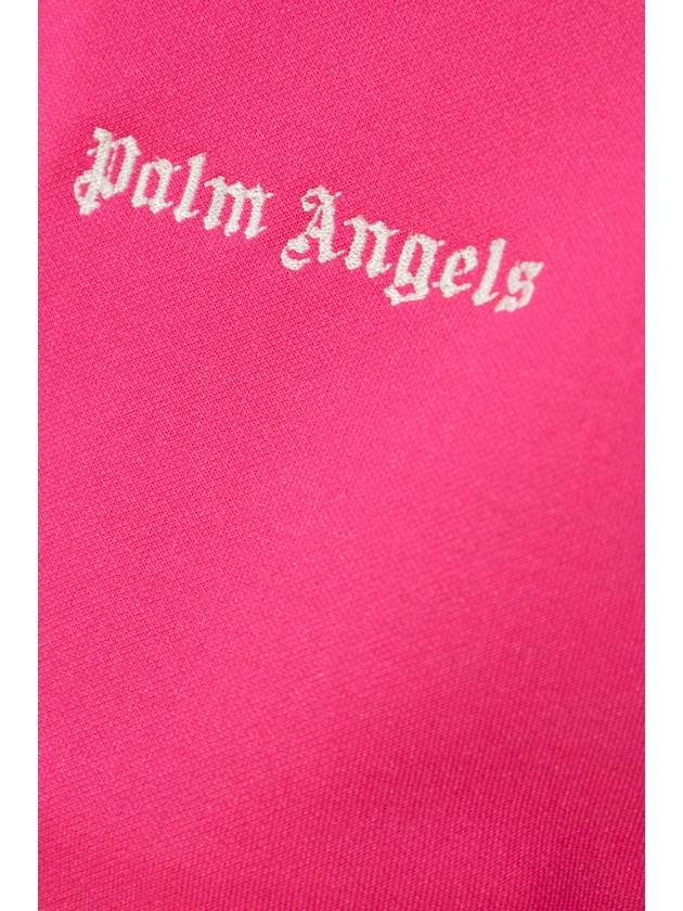 Palm Angels Sweatshirt With Embroidered Logo, Women's, Pink - PALM ANGELS - BALAAN 5