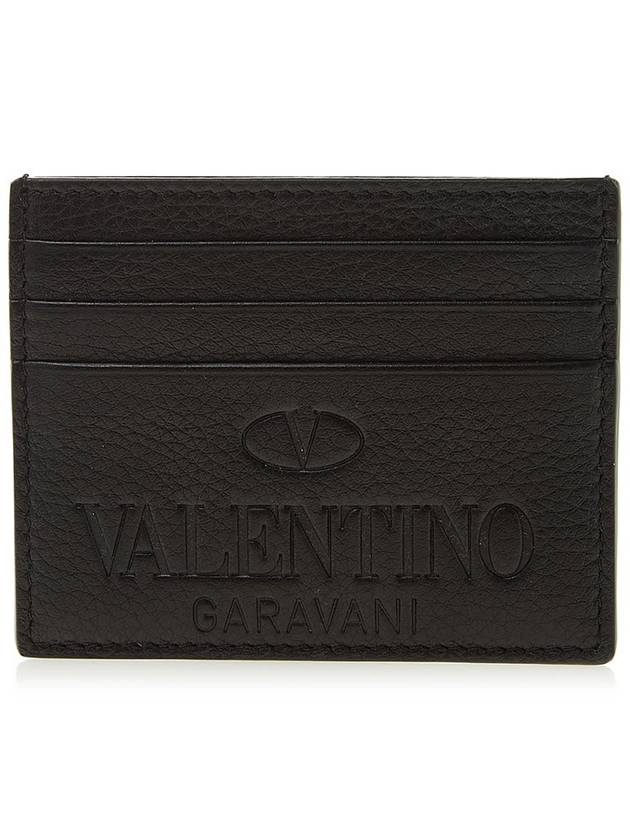 Identity Logo Card Wallet Black - VALENTINO - BALAAN 2