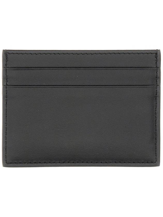 logo leather card wallet black - DOLCE&GABBANA - BALAAN 7