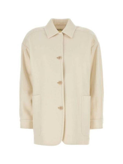 Eligio Single Coat White - MAX MARA - BALAAN 2