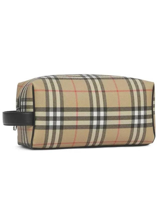 Vintage Check Pouch Bag Beige - BURBERRY - BALAAN 2