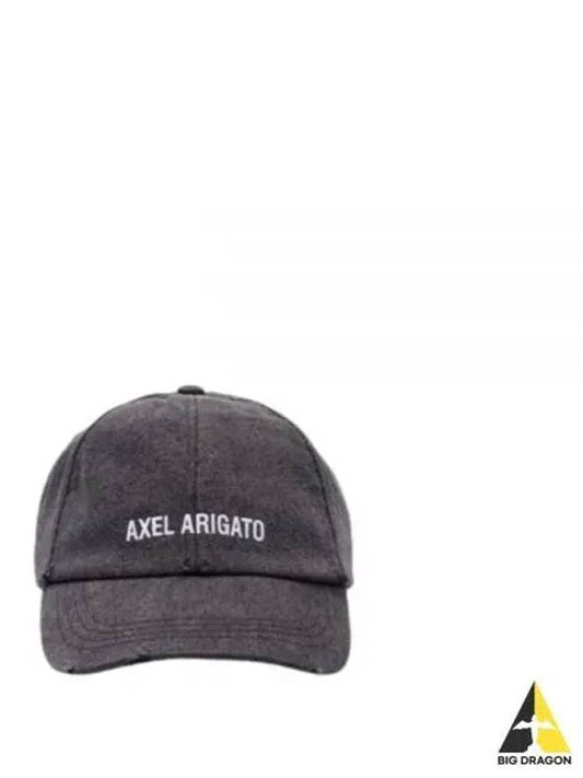AxelArigato Block Distressed Cotton Cap Hat X2240001 - AXEL ARIGATO - BALAAN 2