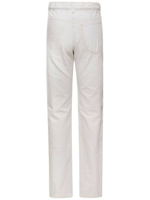 Denim Straight Pants S51LA0163 S30857961 WHITE - MAISON MARGIELA - BALAAN 3