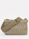 Classic Duo Shoulder Bag Grey - BOTTEGA VENETA - BALAAN 2