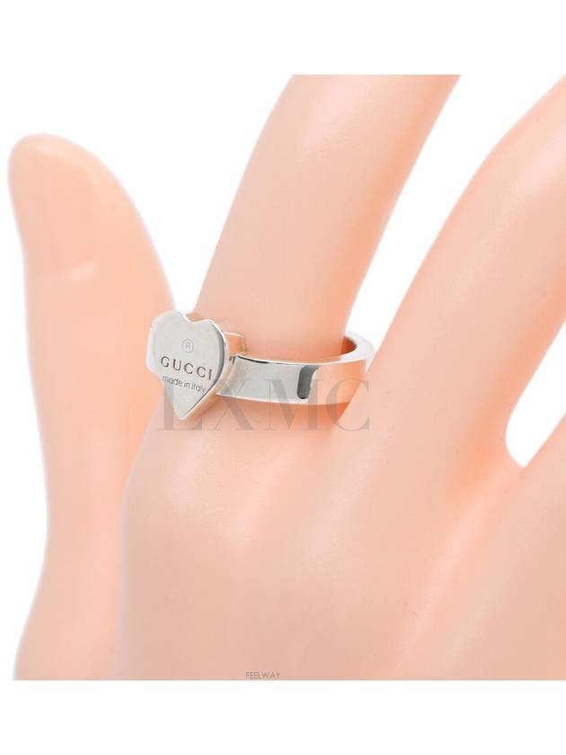 Trademark Silver Heart Ring No 12 223867 - GUCCI - BALAAN 6