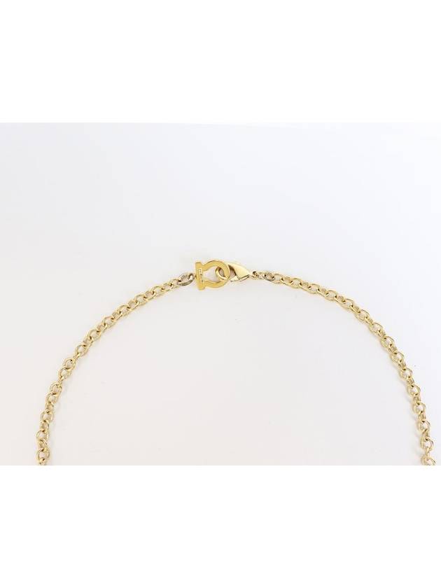 Ferragamo gold charm necklace 2JFEA739 - SALVATORE FERRAGAMO - BALAAN 6