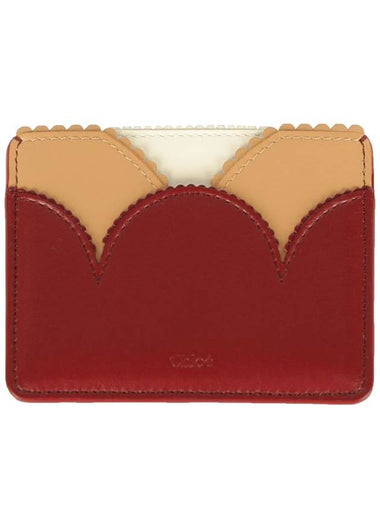 Linda Card Wallet Dark Ruby - CHLOE - BALAAN 1