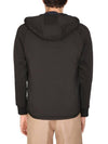 Mix Media Zip Up Hoodie Black - PAUL SMITH - BALAAN 5