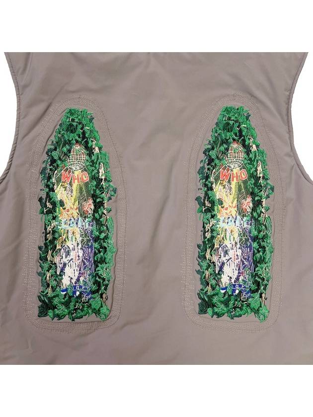 Men s Garden Glass Hooded Vest - WHO DECIDES WAR - BALAAN 7