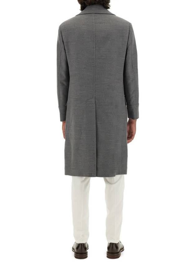 Brunello Cucinelli Double-Breasted Coat - BRUNELLO CUCINELLI - BALAAN 3