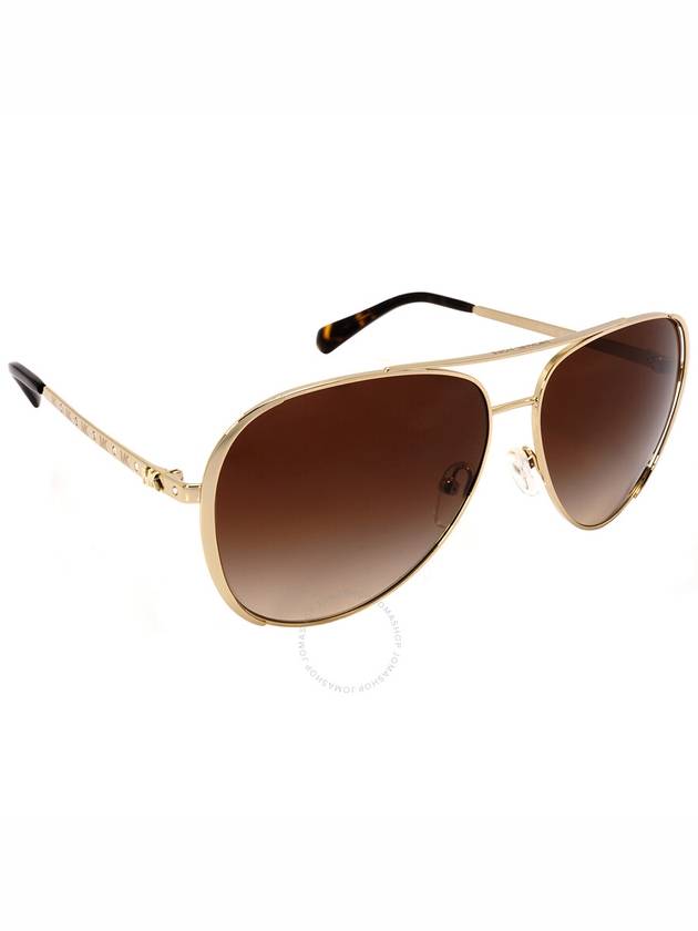 Michael Kors Chelsea Bright Smoke Gradient Pilot Ladies Sunglasses MK1101B 101413 60 - MICHAEL KORS - BALAAN 2