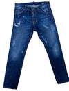 Bullet Paint Cool Guy Fit Jeans Blue - DSQUARED2 - BALAAN 1