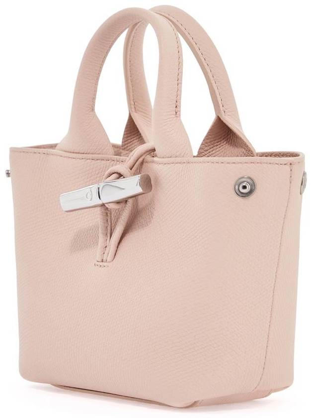 Le Roseau XS Tote Bag Light Pink - LONGCHAMP - BALAAN 4