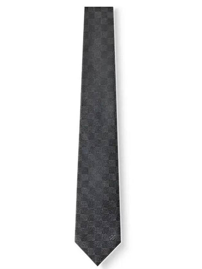 Damier Classic Tie Black - LOUIS VUITTON - BALAAN 2