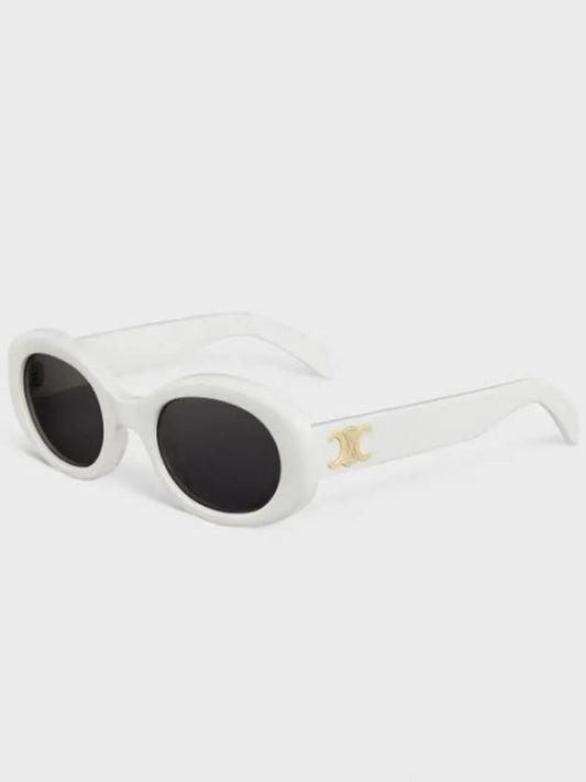 Eyewear Triomphe Acetate Sunglasses White - CELINE - BALAAN 2