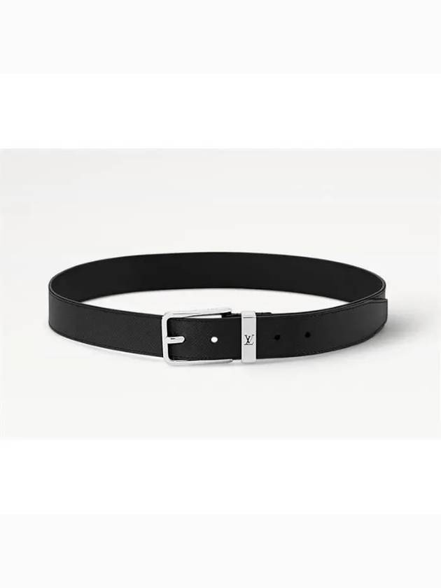 Pont Neuf 35MM Leather Belt Black - LOUIS VUITTON - BALAAN 2