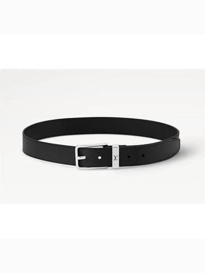 Pont Neuf 35MM Leather Belt Black - LOUIS VUITTON - BALAAN 2