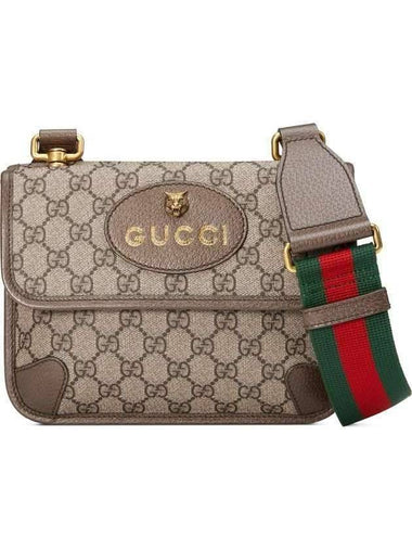 Neo Vintage Messenger Small Cross Bag Beige Brown - GUCCI - BALAAN 1