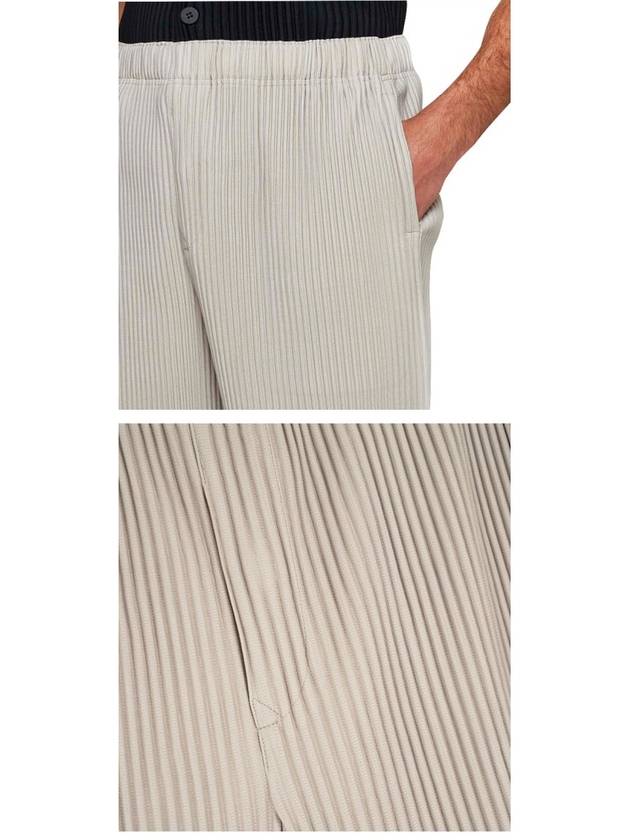 MC March Pleated Straight Pants Beige - ISSEY MIYAKE - BALAAN 6