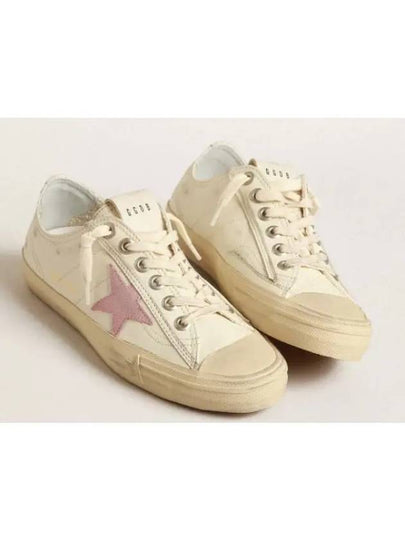 V-Star Leather Low Top Sneakers Beige - GOLDEN GOOSE - BALAAN 2