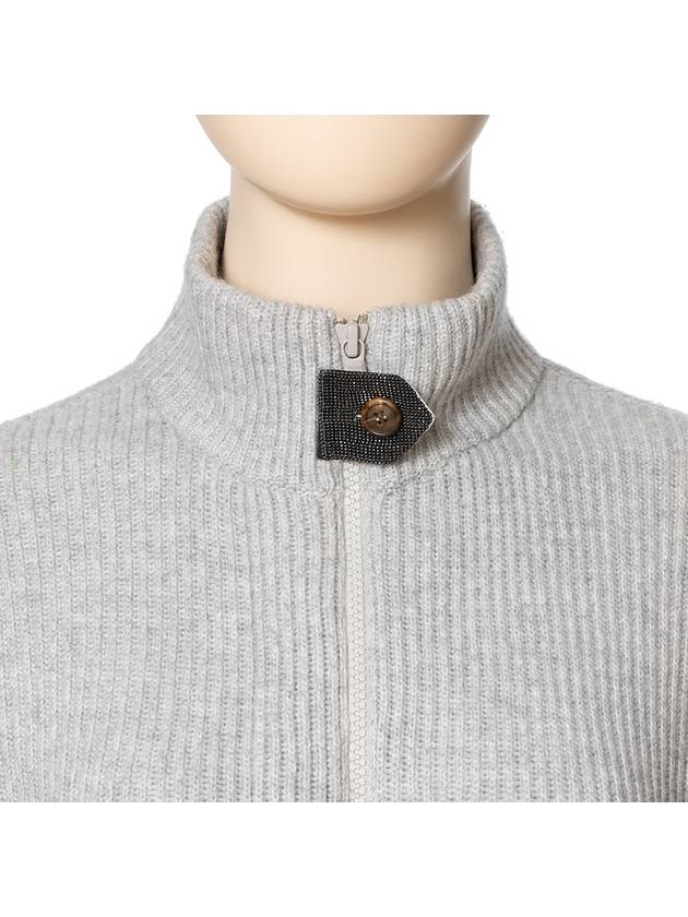 Women s Cardigan Gray YM12775606P C072 - BRUNELLO CUCINELLI - BALAAN 4