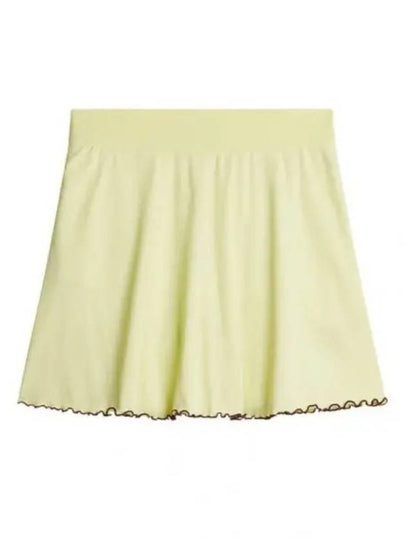 Women's Anja Skirt Lime Yellow - J.LINDEBERG - BALAAN 2