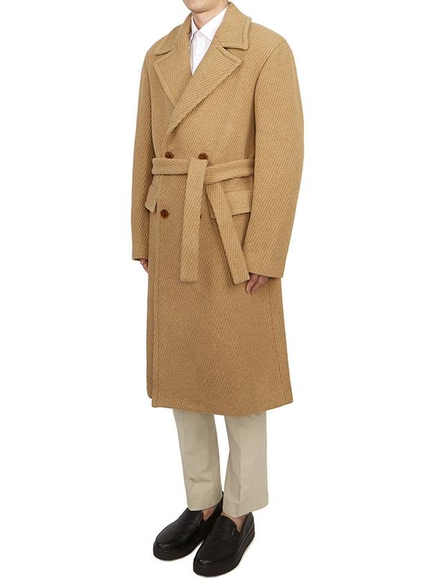 Men's Wool Single Coat Beige - ETRO - BALAAN 3