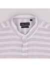 ANTONYMORATO Italy striped linen shirt - IKALOOOK - BALAAN 4