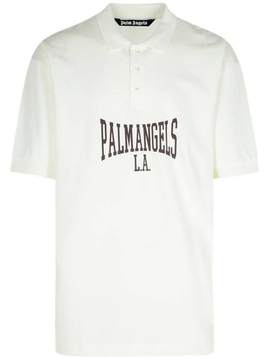 Palm Angels T-shirts and Polos White - PALM ANGELS - BALAAN 1