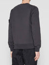 Wappen Patch Crew Neck Sweatshirt Dark Grey - STONE ISLAND - BALAAN 5