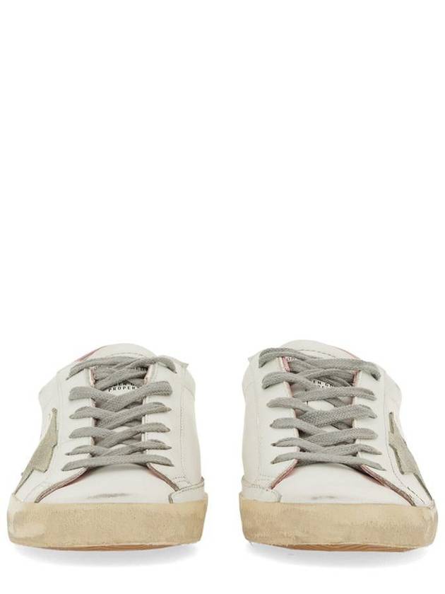 Superstar Pink Tab Low Top Sneakers - GOLDEN GOOSE - BALAAN 4