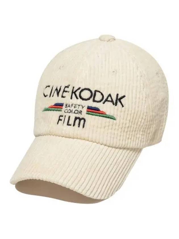 KODAK Cinekodak Corduroy Ball Cap IVORY - KODO - BALAAN 1