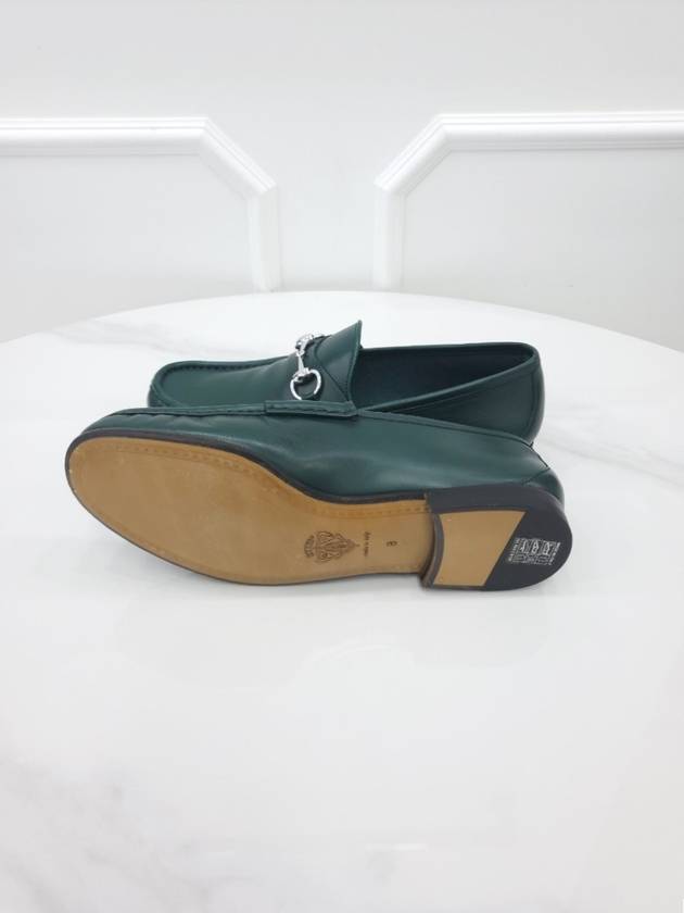 Men s Horsebit 1953 Loafer Green 757769 - GUCCI - BALAAN 6