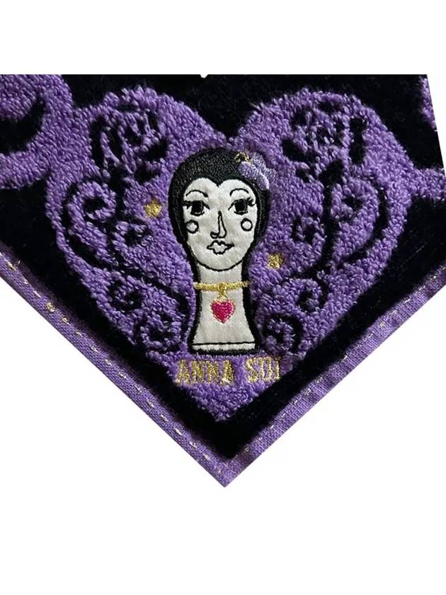 Dolly Girl Petite Handkerchief Hand Towel Purple 109307 0001 03 - ANNA SUI - BALAAN 3