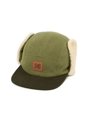 KODAK Fleece Trooper Hat KHAKI - KODO - BALAAN 1