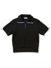 Tape point half zip-up t-shirtBK - BLUDOT - BALAAN 2