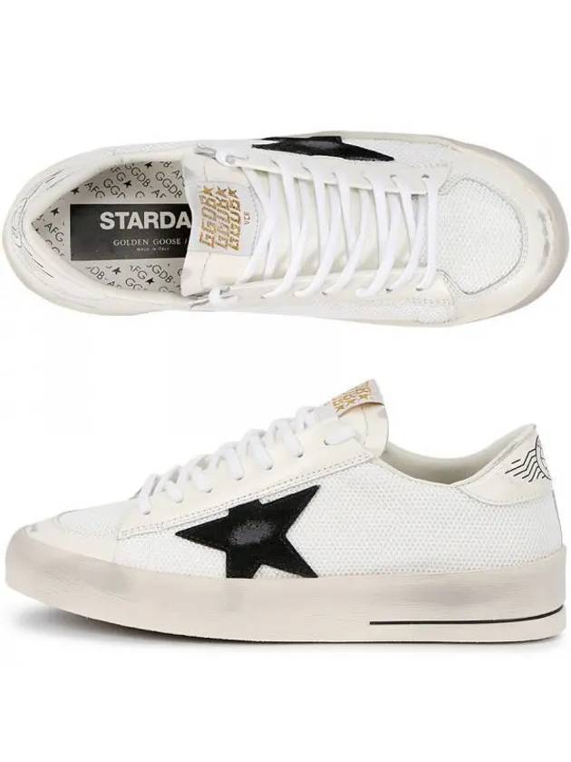 Star Patch Lace Up Low Top Sneakers White - GOLDEN GOOSE - BALAAN 2