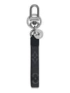 Monogram Dragonne Bag Charm Key Holder Black - LOUIS VUITTON - BALAAN 3