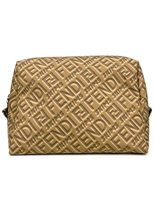 8N0171 Pattern Zipper Pouch - FENDI - BALAAN 1