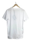 Lettering Logo Print Short Sleeve T-shirt White - BALMAIN - BALAAN 4