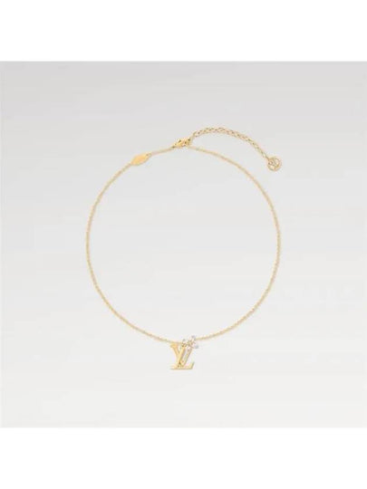 Iconic Flower Necklace Gold - LOUIS VUITTON - BALAAN 2