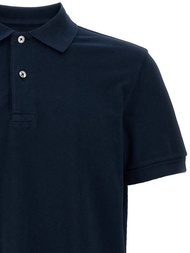 Tom Ford Piqué Polo Shirt - TOM FORD - BALAAN 3