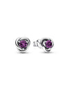 February birthstone eternity stud earrings 292334C02 - PANDORA - BALAAN 1