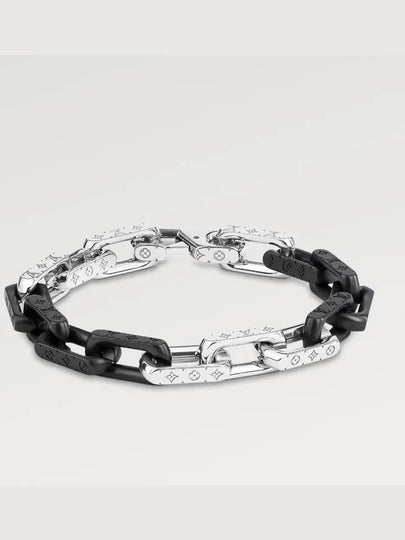 Monogram Chain Bracelet Silver - LOUIS VUITTON - BALAAN 2