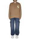 William Polo Knit Top Camel - ISABEL MARANT - BALAAN 3